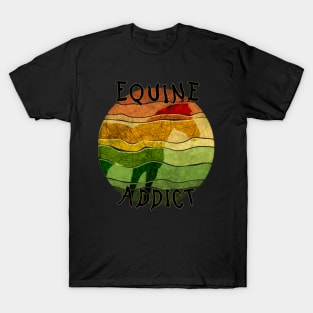 Equine addict N3 - green T-Shirt